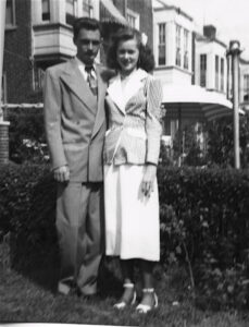 Mom and Dad at McMahon Street (1949)