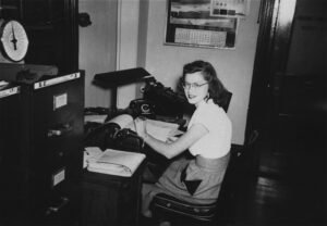 Mom at Work at Saratoga Flour (1950)