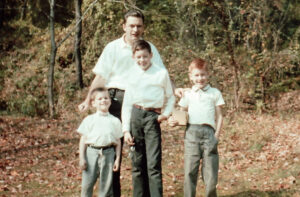 Dad and Kinds at Valley Green (1962)