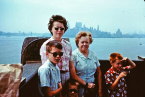 Me, Mom, Nan, and Bob in NYC (1963)