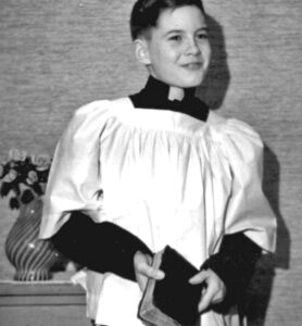 Me as Altar Boy (1964)