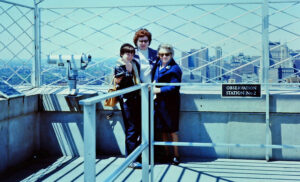 Steve, Mom, and Nan in NYC (1977)