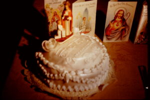 Bob's First Communion cake (1963)