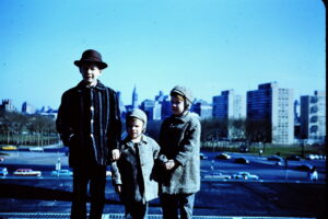Me, Neil, and Bob on Art Museum Steps (1961)