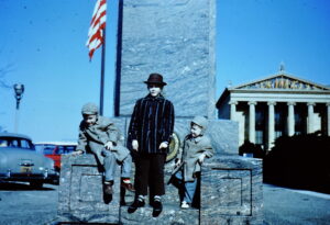 Bob, Me, and Neil at Art Museum (1961)