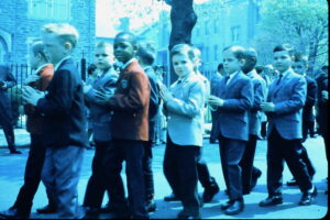 Neil in Church Procession (early 60s)