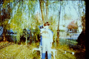 Steve as Batman for Halloween (1975)